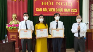 Hội nghị cán bộ, viên chức Đài Truyền thanh – Truyền hình Tuyên Hóa năm 2022