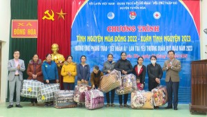 Huyện đoàn Tuyên Hóa tổ chức chương trình “Tình nguyện mùa Đông 2022- Xuân tình nguyện năm 2023”