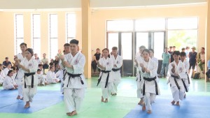 Tuyên Hóa: Trên 250 thí sinh tham gia kỳ thi lên đai các Câu lạc bộ Nghĩa Dũng Karate-Do Tuyên Hoá năm 2024