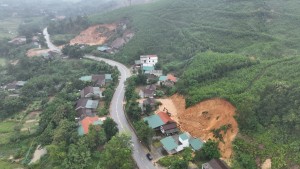 Nguy cơ sạt lở gia tăng, huyện Tuyên Hóa triển khai nhiều biện pháp ứng phó