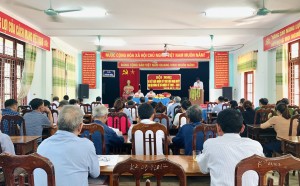 Xã Thanh Hoá: Quyết tâm thực hiện, hoàn thành các chỉ tiêu Nghị quyết Đại hội Đảng bộ xã, nhiệm kỳ 2020 - 2025