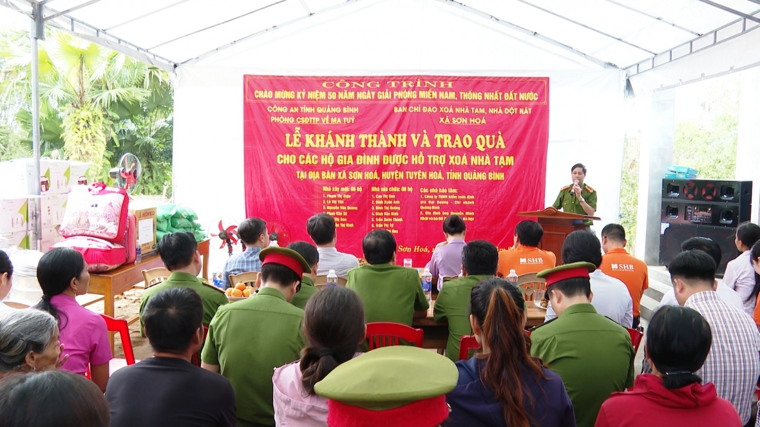 Xã Sơn Hóa hoàn thành xóa nhà tạm, nhà dột nát