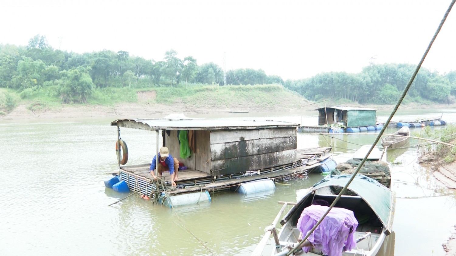 Bảo đảm an toàn vùng nuôi trồng thủy sản trong mùa mưa bão