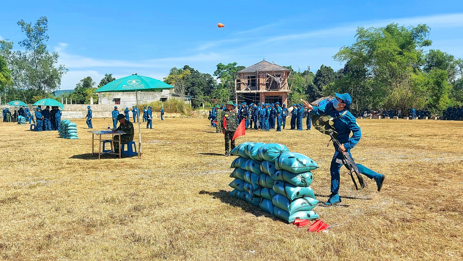 Tuyên Hóa: Khai mạc Hội thao Trung đội Dân quân cơ động năm 2022