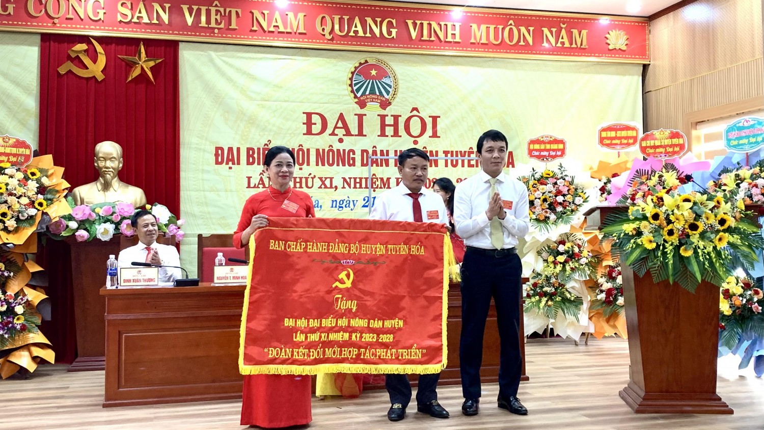 Đại hội đại biểu Hội Nông dân huyện Tuyên Hóa lần thứ XI, nhiệm kỳ 2023 - 2028