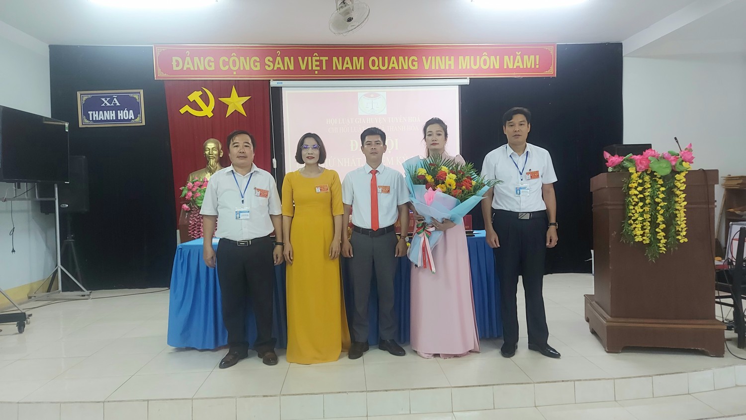 Đại hội Chi hội Luật gia xã Thanh Hóa lần thứ I