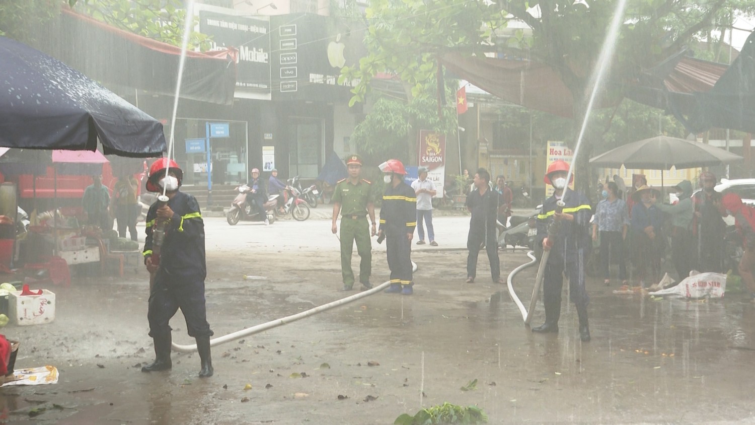 Tuyên Hóa: Tập huấn phòng cháy chữa cháy cho Ban Quản lý và tiểu thương chợ Đồng Lê