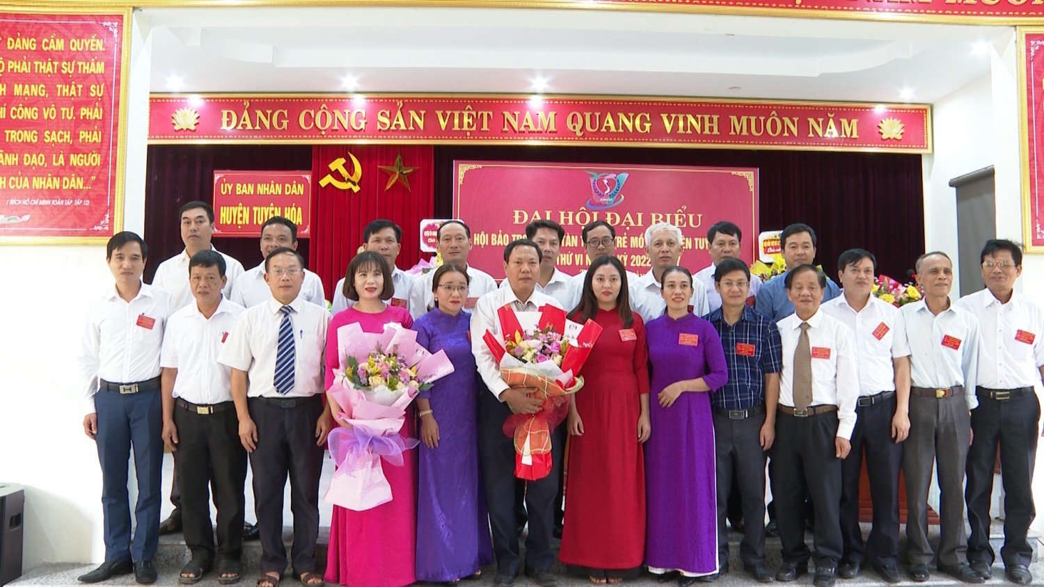 Đại hội Đại biểu Hội Bảo trợ người tàn tật và trẻ mồ côi huyện Tuyên Hóa lần thứ VI, nhiệm kỳ 2022- 2027