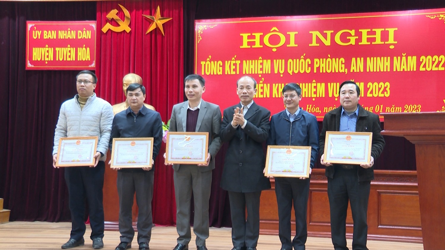 Tuyên Hóa triển khai nhiệm vụ Quốc phòng- An ninh năm 2023