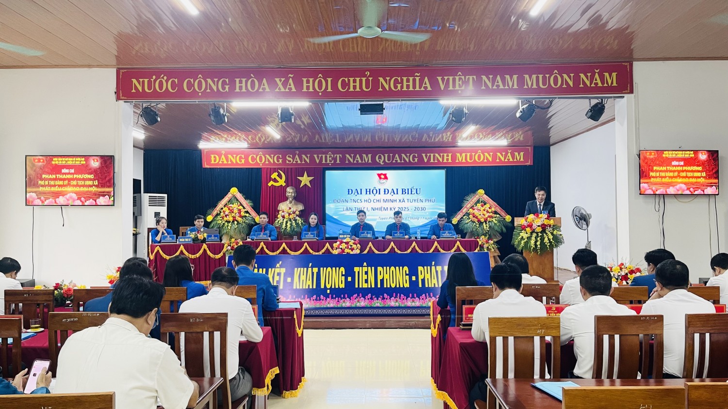 Đại hội đại biểu Đoàn TNCS Hồ Chí Minh xã Tuyên Phú lần thứ I, nhiệm kỳ 2025 – 2030