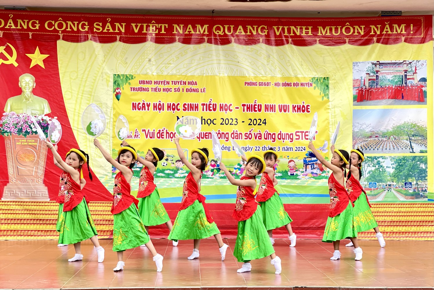 Rộn ràng Ngày hội học sinh Tiểu học – Thiếu nhi vui khỏe