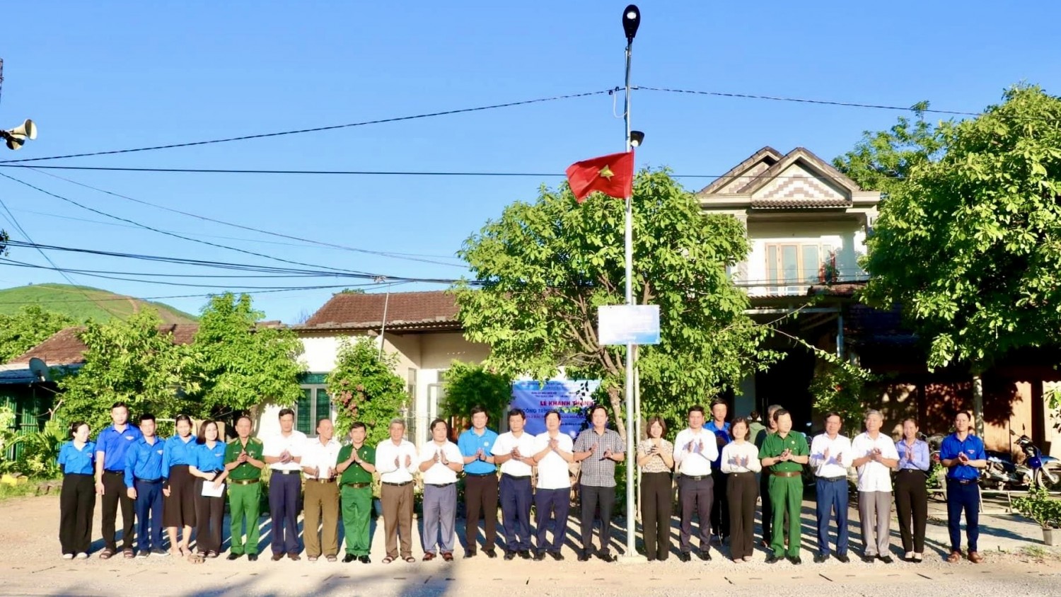 Khánh thành công trình “Thắp sáng đường quê” tại xã Thanh Hóa