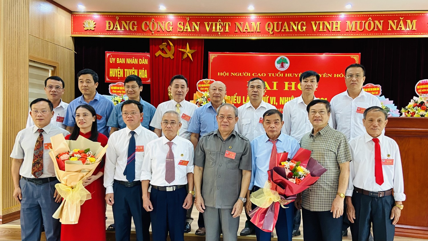 Đại hội đại biểu Hội Người cao tuổi huyện Tuyên Hóa lần thứ VI, nhiệm kỳ 2021 – 2026